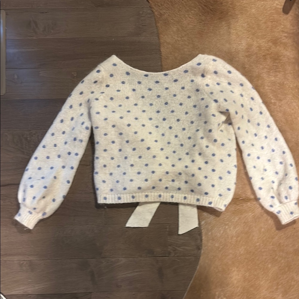 Sezane Alba Sweater Polka Dot Size S - Picture 4 of 7